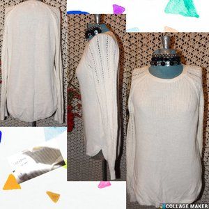 Sonoma Off White Long Sleeve Sweater